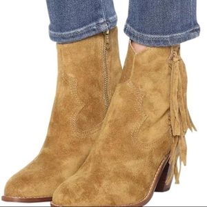 Ash Suede Ankle Boots